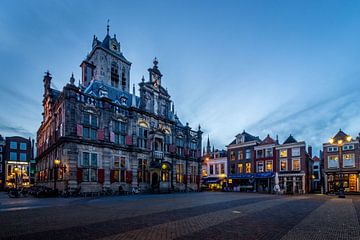 Town Hall Delft by Henri van Avezaath