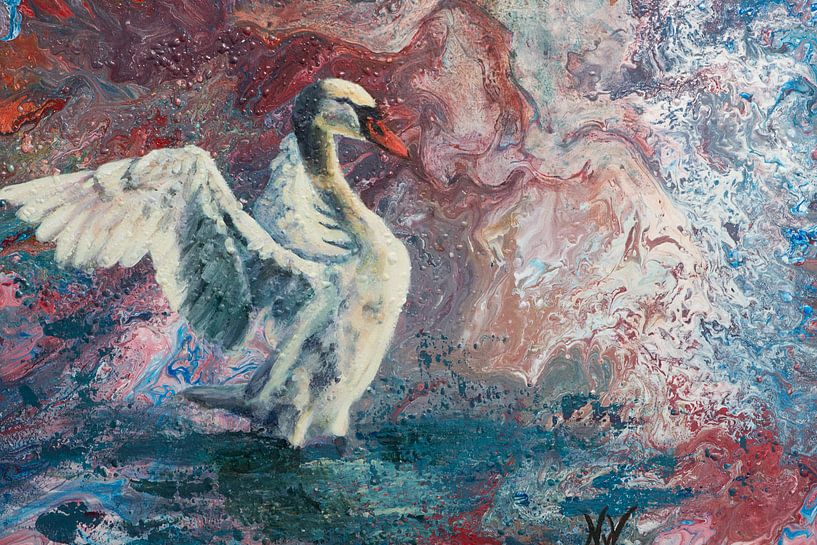 De klapperende zwaan van Nancy van Veelen