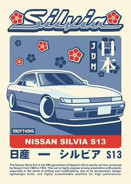 NISSAN SILVIA S13 by Kaminarirace