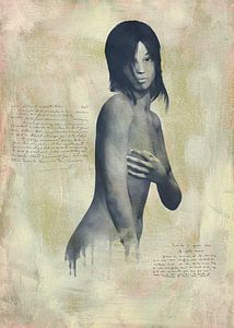 Femme nue - Naomi nue sur Jan Keteleer