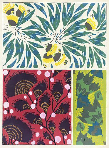 Émile-Allain Séguy - Ideas for fabrics and carpets