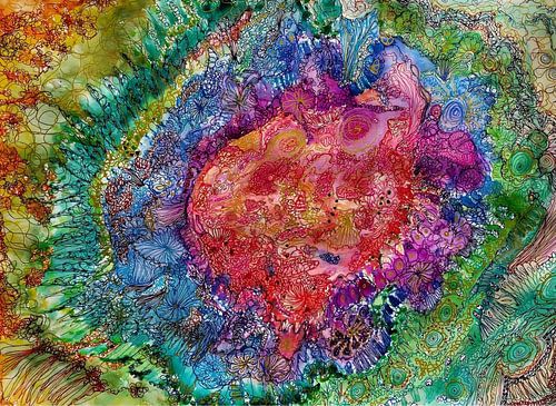 ABUNDANT RAINBOW van MY HAPPY SOUL ART