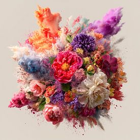 Blumenspritzer-Bouquet, zentriert 2 von Olaf Kramer