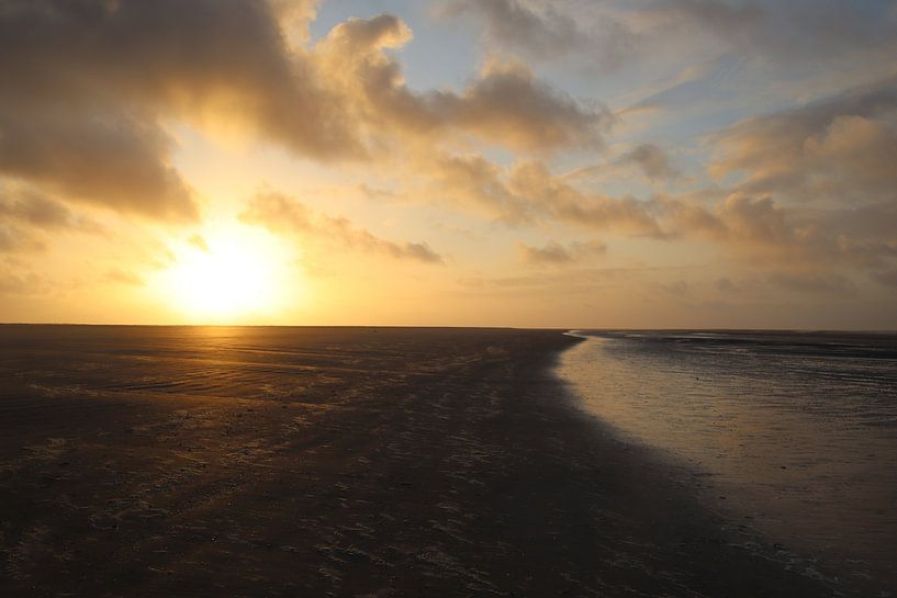 Sunset Ameland by Annet Perdijk