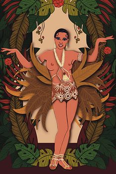 Josephine Baker, Dans Burlesque