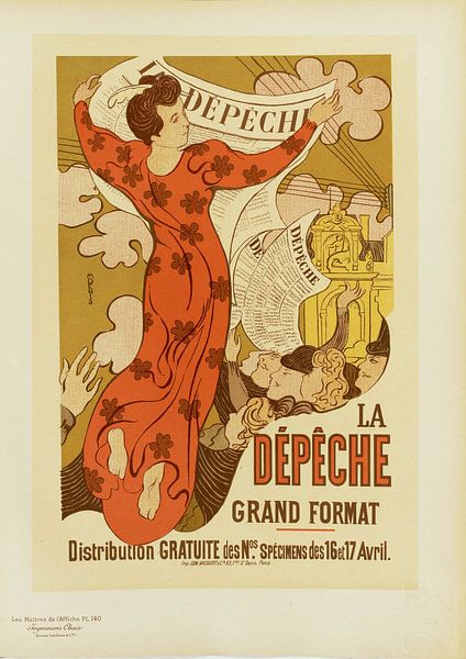 Affiche, journal, Maurice Denis par Atelier Liesjes