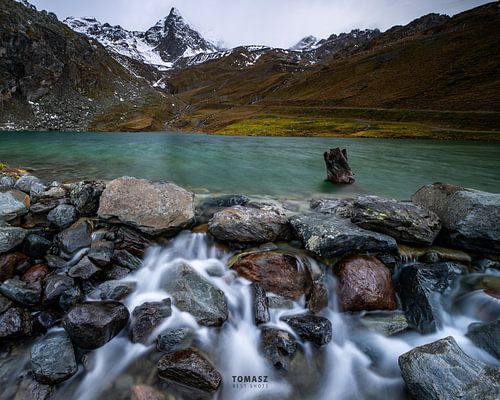 Climbing to the Kaunertal top!