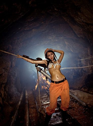 Model in de mijnbouw