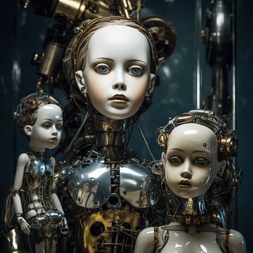 Mechanical dolls by Ton Kuijpers