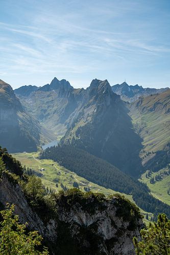 View of the Fählensee and Säntis by Leo Schindzielorz