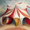 Circus Abstract #2 van Jacky