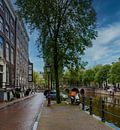 Herfst in Amsterdam van Foto Amsterdam/ Peter Bartelings thumbnail