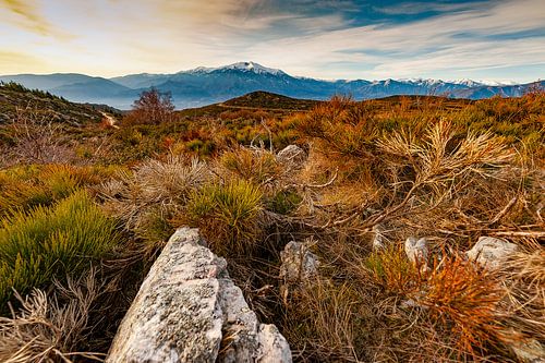 Ongerepte natuur op Col de Roc Jalère, Oostelijke Pyreneeën