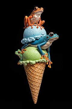 Kikkerliefde van Claudia Rotermund