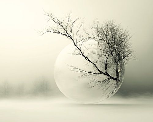 The Magic Sphere and the Branch in the Misty Silence