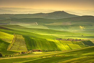 Puglia countryside landscape. Poggiorsini, Italy by Stefano Orazzini
