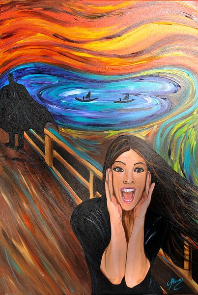 El Grito (De Schreeuw) van Carolina Alonso