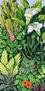 Foliage I van Catherine Abel thumbnail