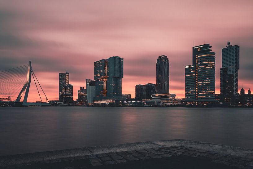 Skyline Rotterdam von ERWINGRAPHY