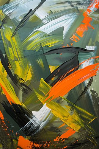 Explosion de couleurs : abstraction dynamique