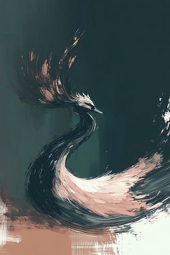 Pauw in Clair-obscur