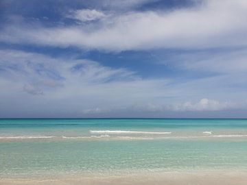 Plage sur l'Atlantique, Cuba, motif 2 sur zam art