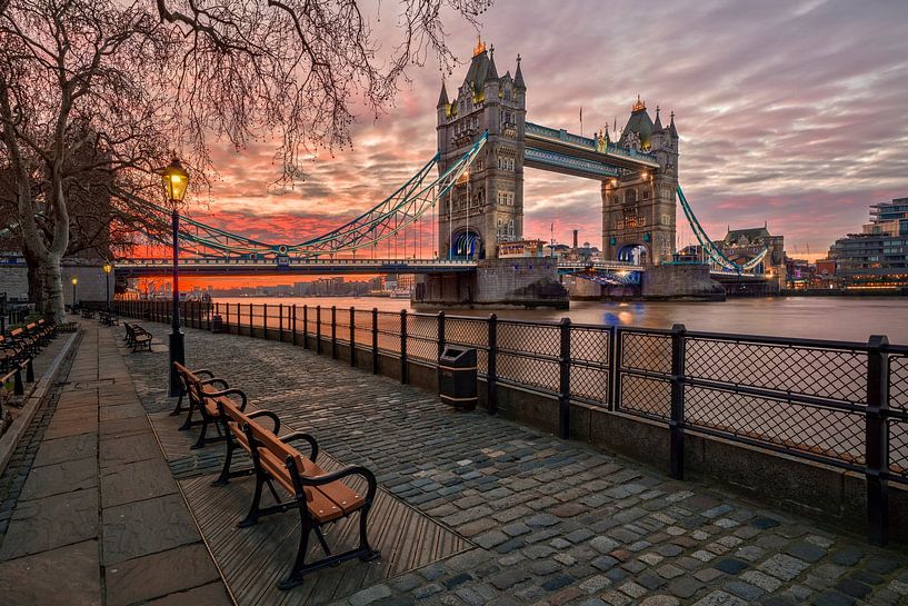 Tower Bridge in London von Dieter Meyrl