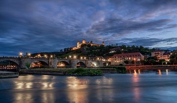 Wurzburg Skyline van Mario Calma