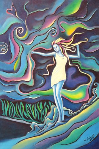 Godin van de Elementen - Spirituele kunst