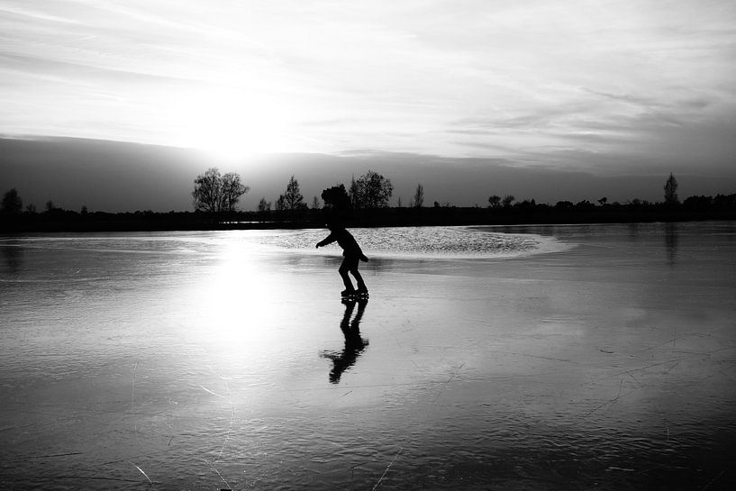 Patinage sur glace - Stappersven par Maurice Weststrate