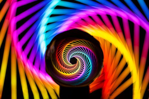 Lens spiraal van Tessel Sander