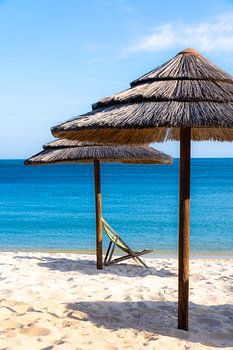 Zomers strand in Portugal