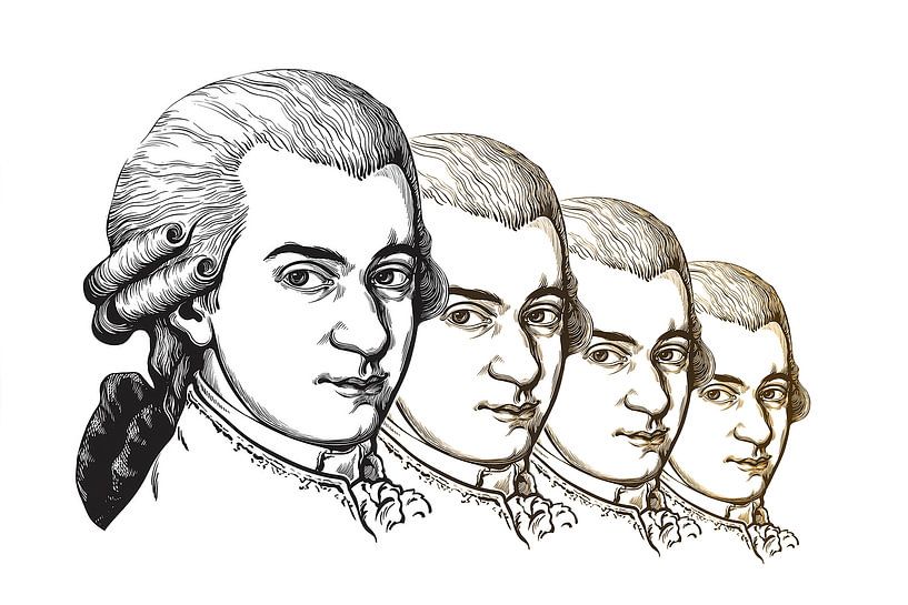 Wolfgang Amadeus Mozart, compositeur et musicien par Gert Hilbink