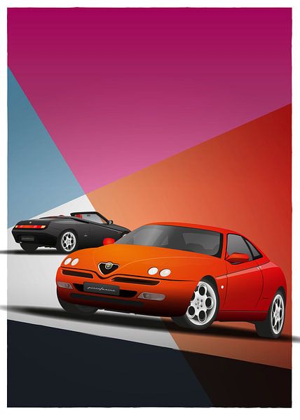 Alfa Romeo GTV and Spider by Marcel de Waal