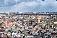 Uitzicht over de Utrechtse binnenstad met de watertoren aan de Lauwerhof van De Utrechtse Internet Courant (DUIC) thumbnail