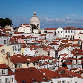 Alfama à Lisbonne sur Eddy Westdijk