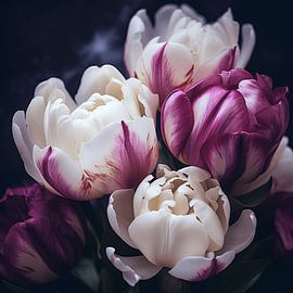 Blumen Tulpe von CanvasbyCaro