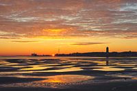 Silhouette of West Terschelling