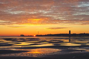 Silhouette van West-Terschelling