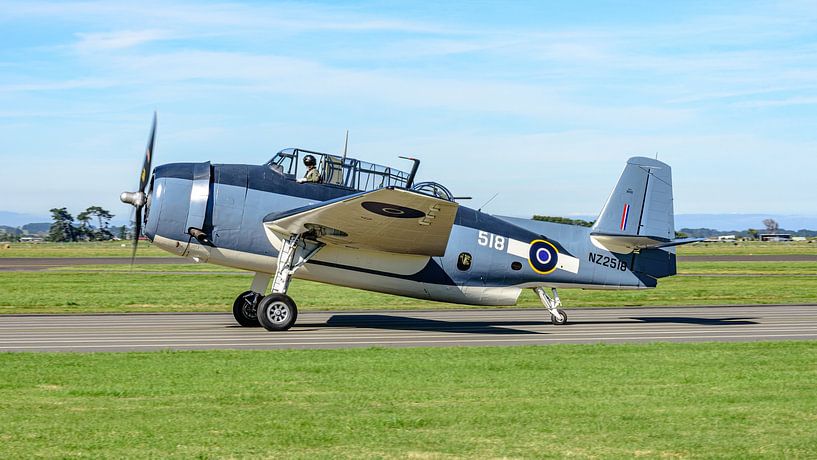 Grumman TBF-1C Avenger warbird. van Jaap van den Berg