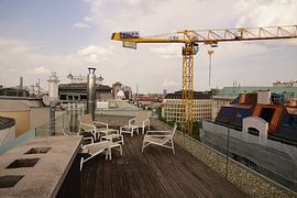 Dachterrasse in Wien von Jan Nuboer