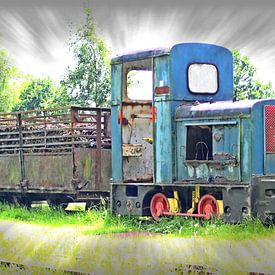 Schmalspurlokomotive. von Roel de Vries