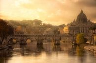 Blik op Rome- Italië van Bas Meelker thumbnail