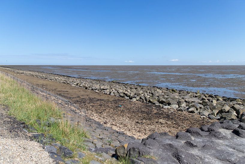 Paysage | Texel | Mer des Wadden par Claudia van Kuijk