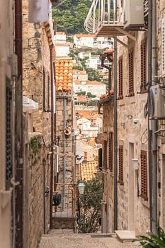 Rue de la ville de Dubrovnik sur Femke Ketelaar