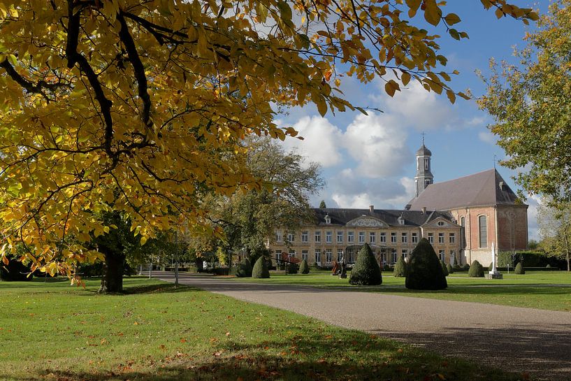 Château Houthem Sint-Gerlach in de herfst von Ton Reijnaerdts