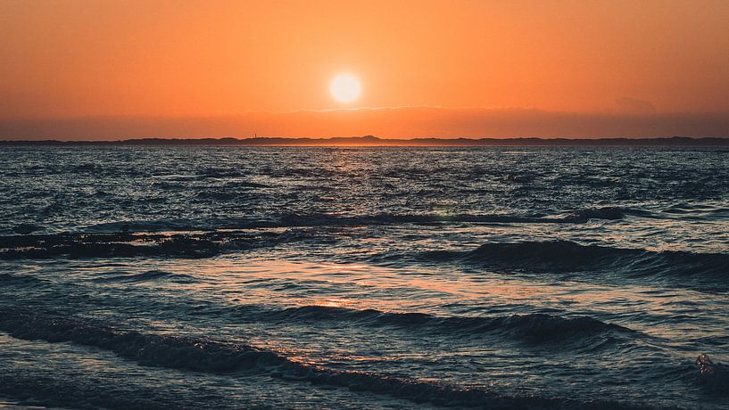 Norderney - Zonsondergang van Steffen Peters