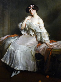 Jacques-Émile Blanche, Portret van de romanschrijfster Colette, 1905