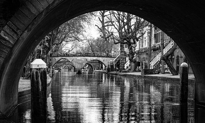 Durchsicht der Brücken in Utrecht von Sjoerd Naus