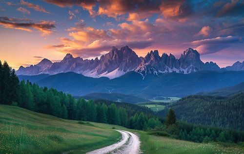 Magical light, Dolomites